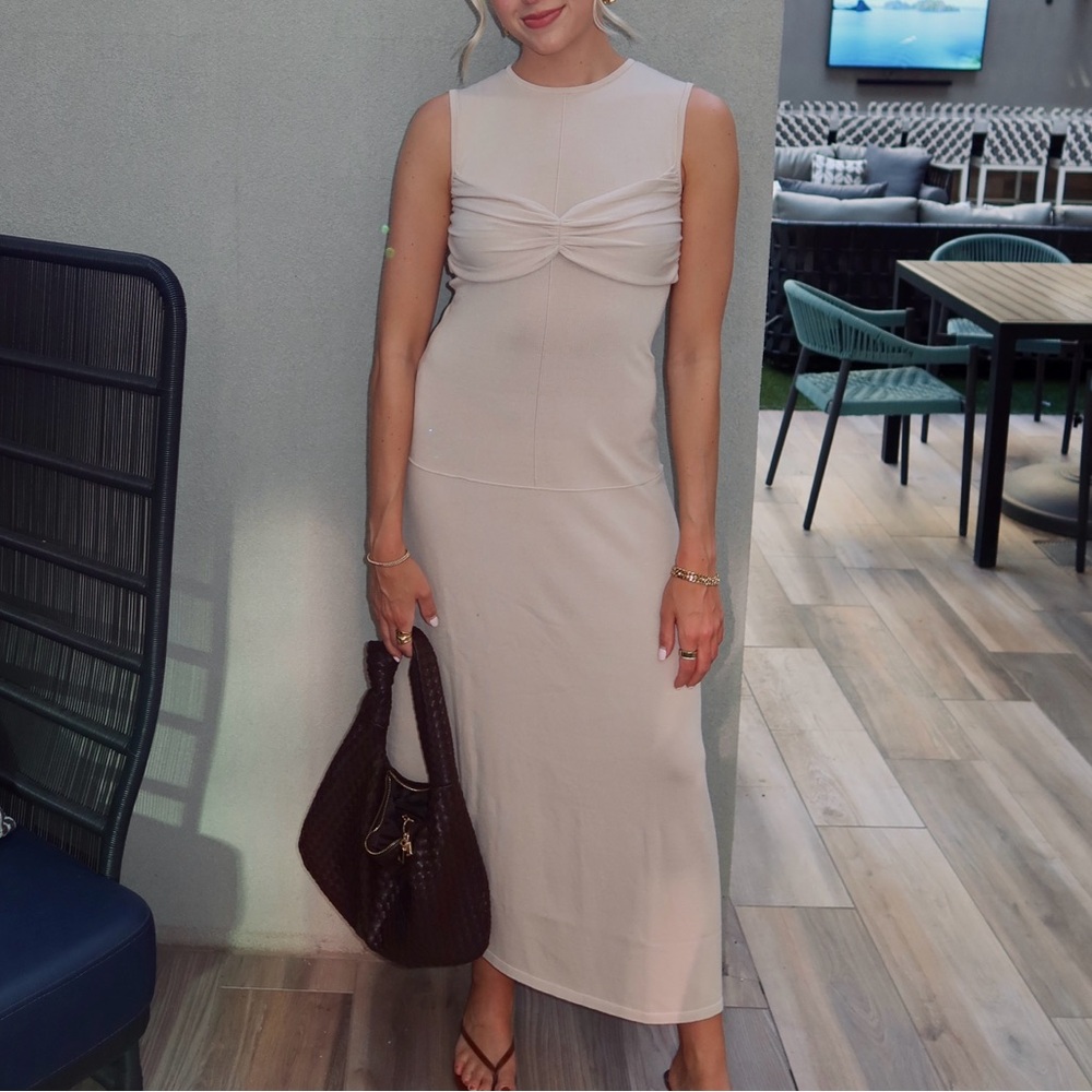 NAKD Twist-Front Maxi Dress in
